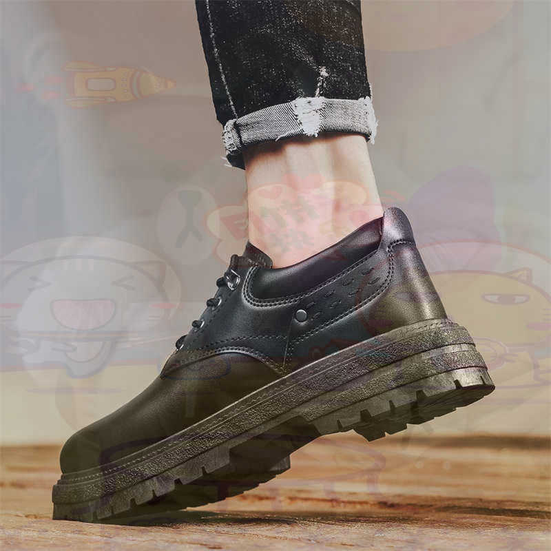 Home Gym Yellow - Dark Natural Leather Fashion Trainers Tennis