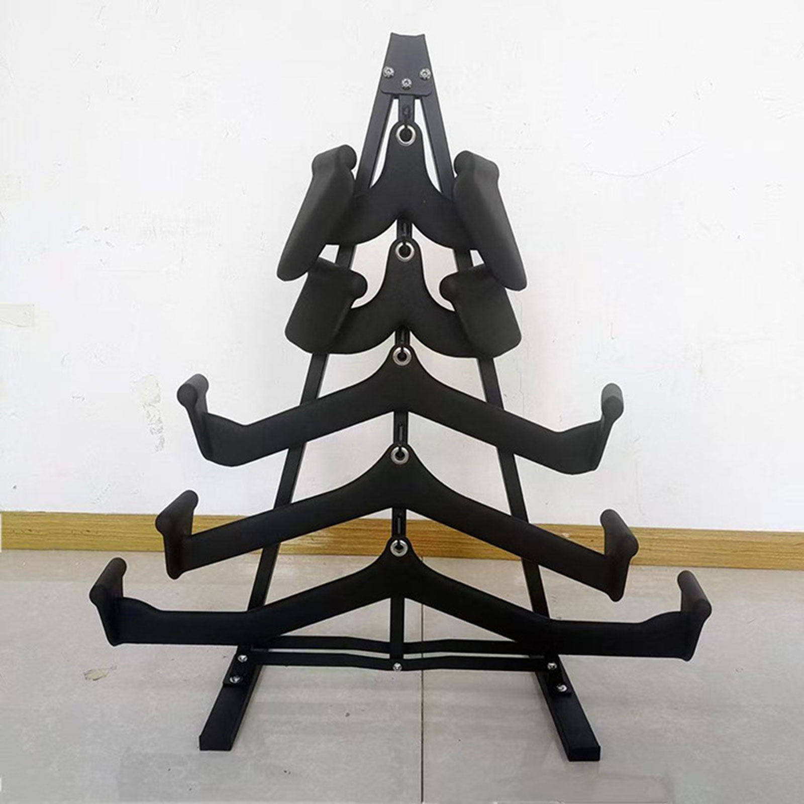 Home Gym Cable - Lat Pull Down Bar Organizer with