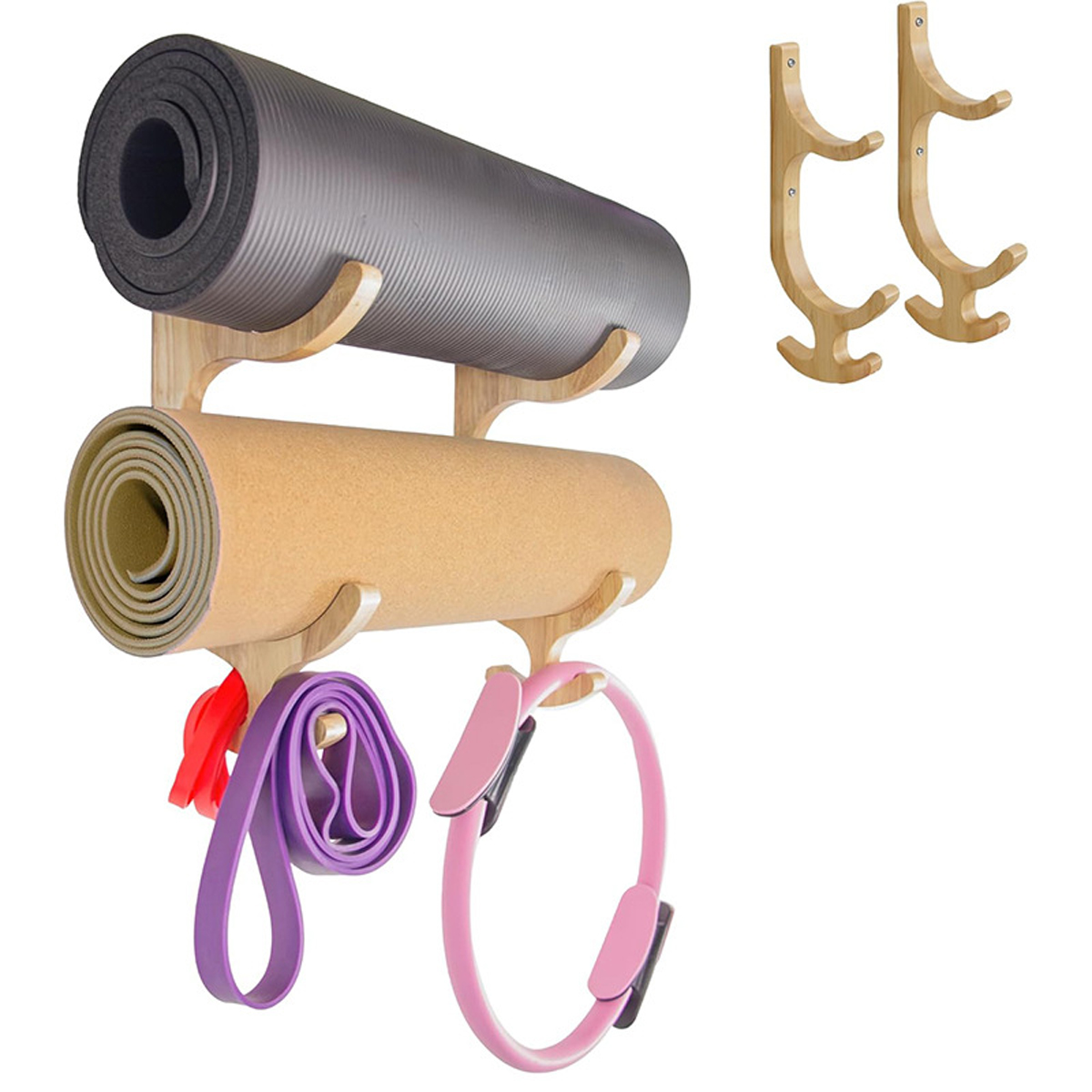 2piece Resistance Band Holder  - Home Gym Resistance ulasan dan harga