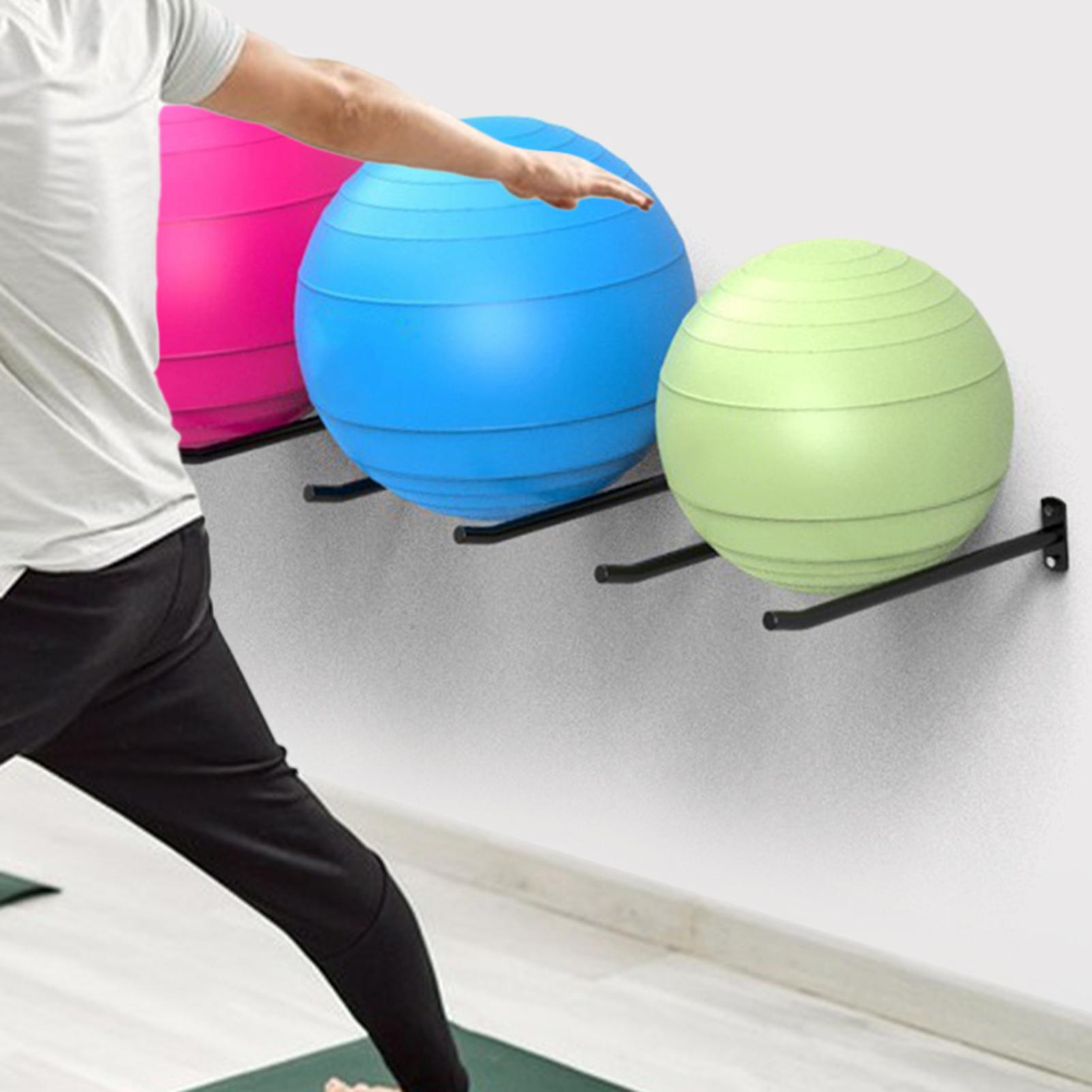 Exercise Ball Holder Pack of 2 - Home Gym Yoga Storage ulasan dan harga