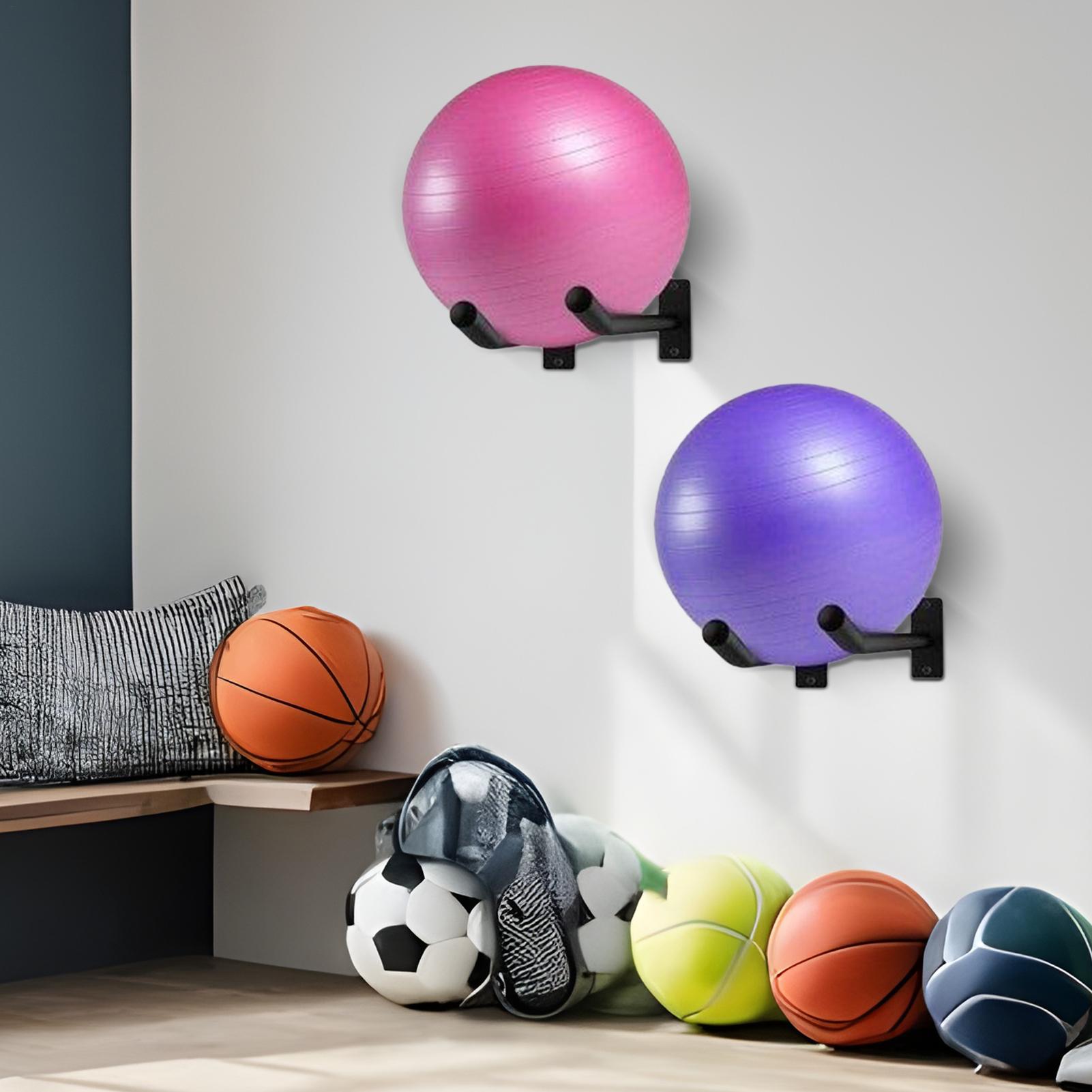 Exercise Ball Holder Pack of 2 - Home Gym Yoga Storage ulasan dan harga