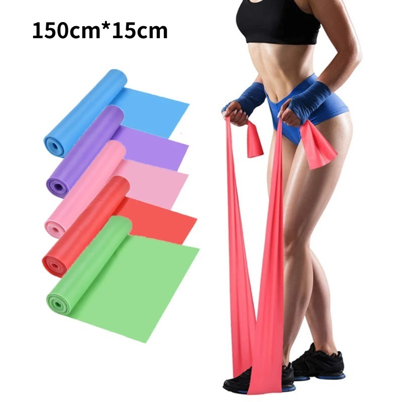 Natural Latex Resistance Bands - Home Gym Resistance Machine ulasan dan harga