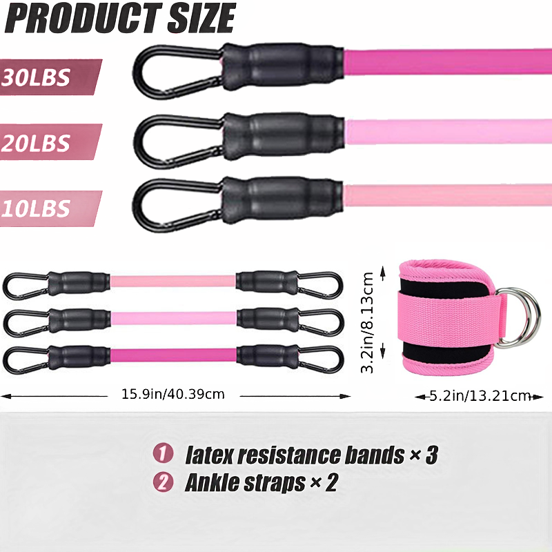 Ankle Straps Resistance Bands  - Home Gym Resistance Machine ulasan dan harga