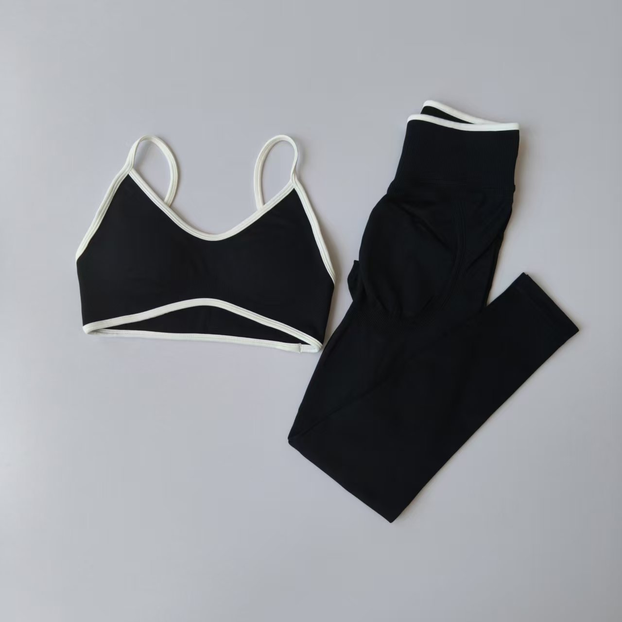 Seamless 2PCS Legging Sets Wom - Home Gym Full Body ulasan dan harga