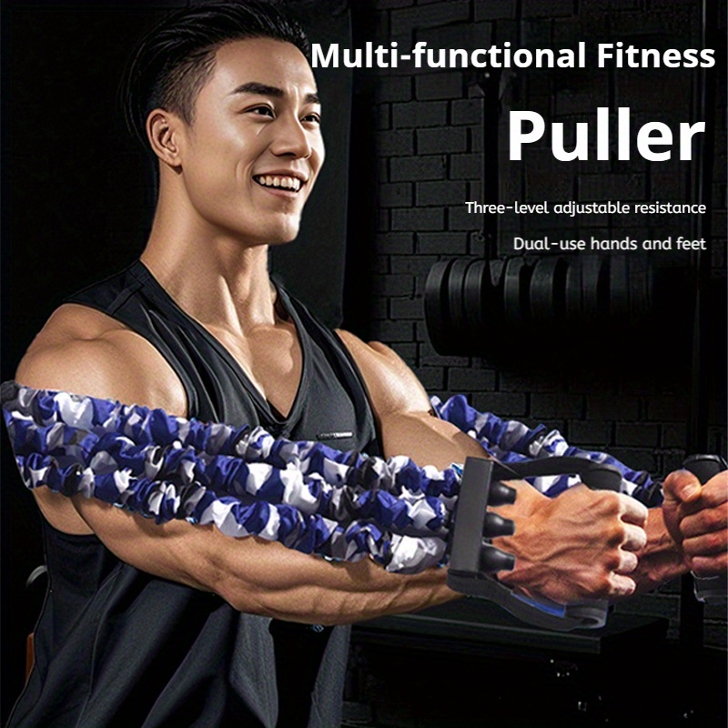 Adjustable Chest Expander Resi - Home Gym Resistance Machine ulasan dan harga