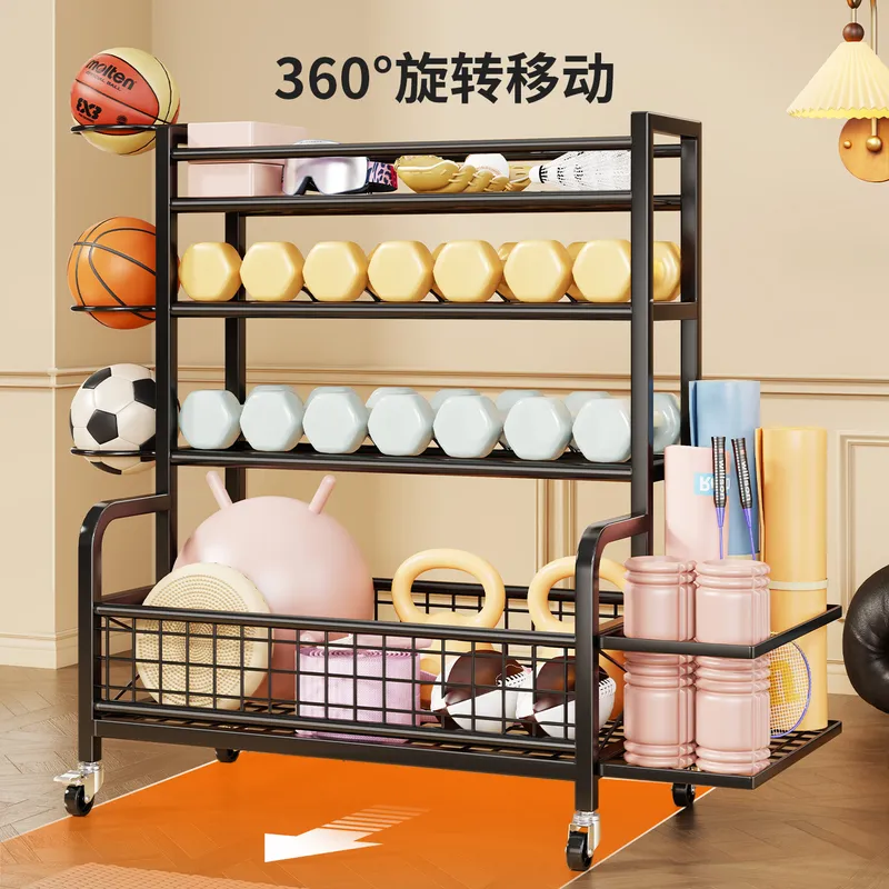 Heavy Duty Gym Storage Rack fo - Home Gym Yoga Storage ulasan dan harga