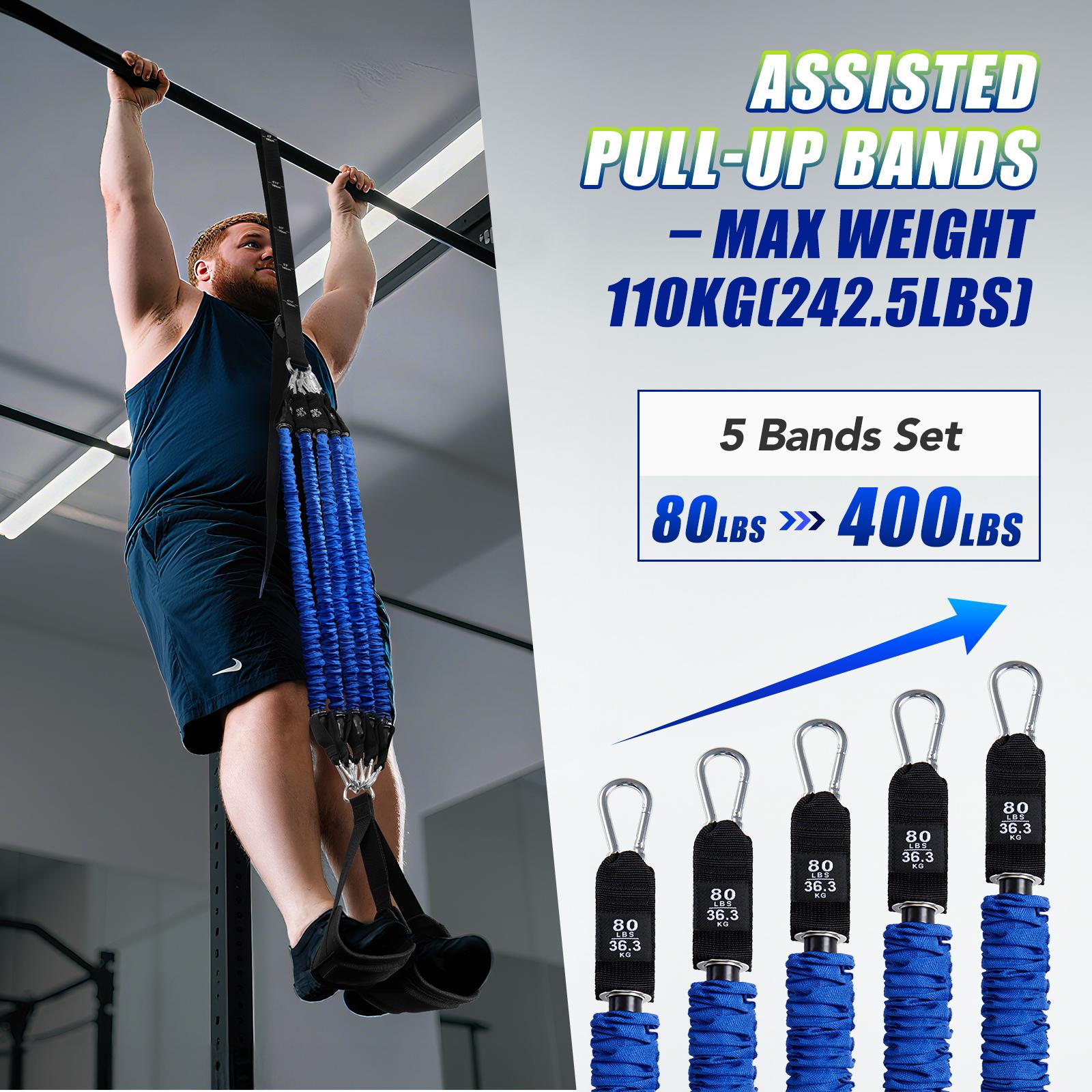 Heavy Duty Pull Up Assist Band - Home Gym Resistance Machine ulasan dan harga