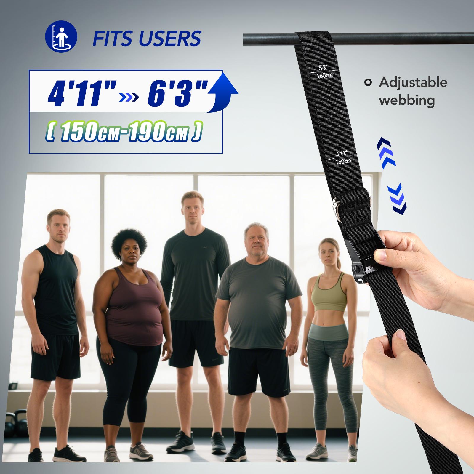 Heavy Duty Pull Up Assist Band - Home Gym Resistance Machine ulasan dan harga