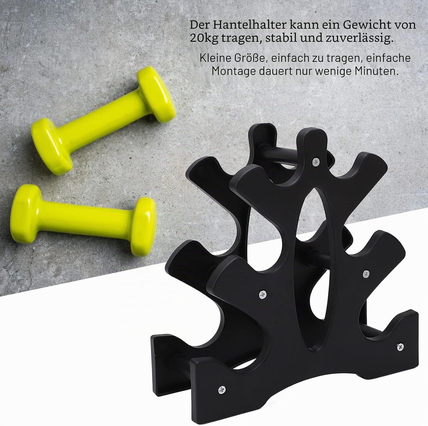 1pc Portable Dumbbell Storage  - Home Gym For Small Spaces ulasan dan harga
