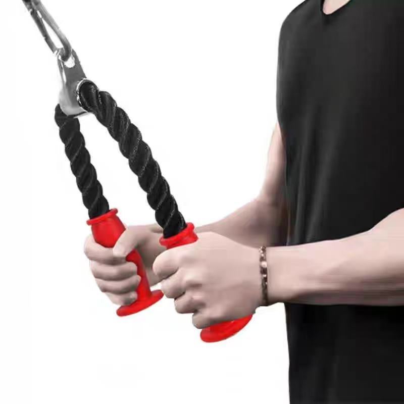Ergonomic Non Slip Tricep Rope - Home Gym Cable ulasan dan harga