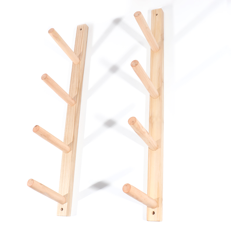 Wooden Yoga Mat Holder Wall Mo - Home Gym Yoga Storage ulasan dan harga