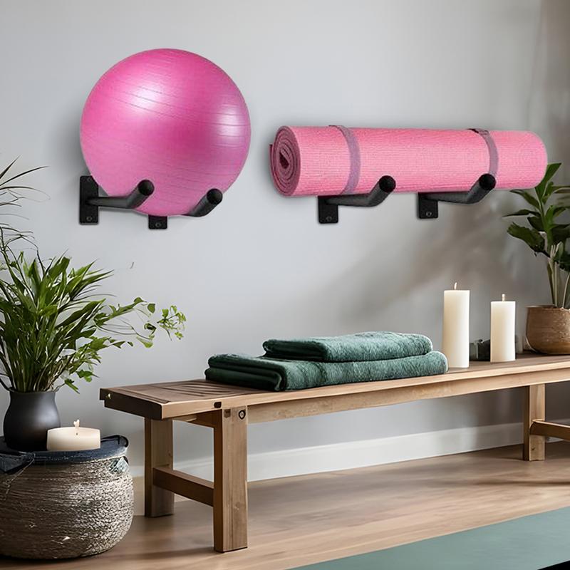 Yoga Ball Holder 2 Pack Wall S - Home Gym Yoga Storage ulasan dan harga
