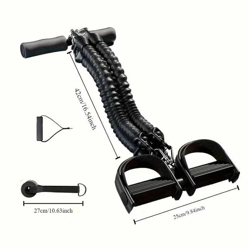 Pedal Tension Rope Puller Exer - Home Gym Resistance Machine ulasan dan harga