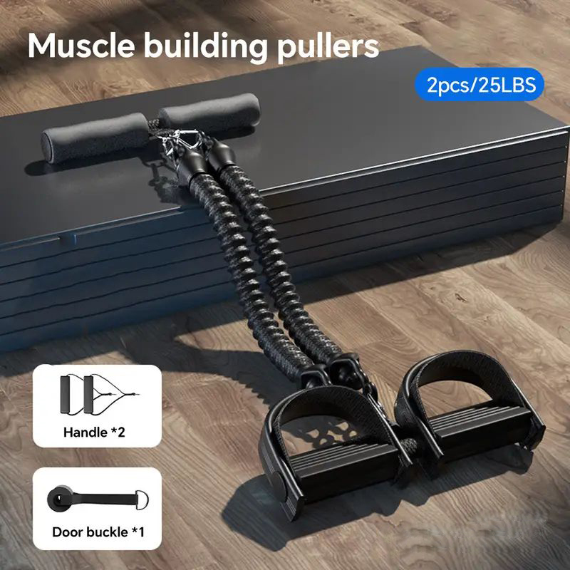 Pedal Tension Rope Puller Exer - Home Gym Resistance Machine ulasan dan harga