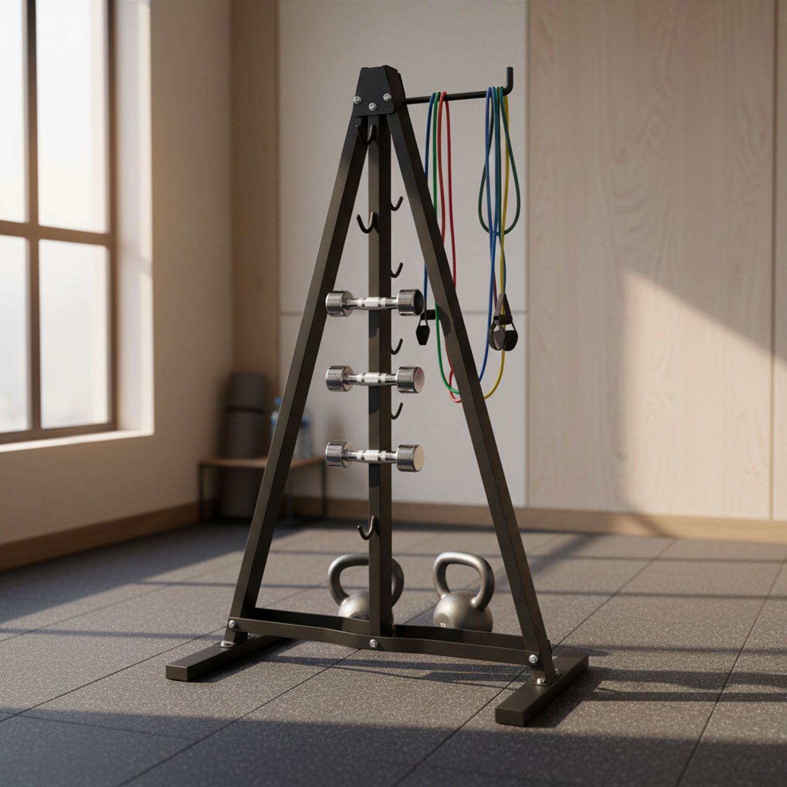 Lat Pull Down Bar Organizer wi - Home Gym Cable ulasan dan harga