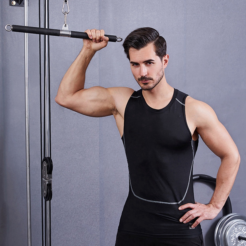 Tricep Biceps Lat Pull Down At - Home Gym Weight ulasan dan harga