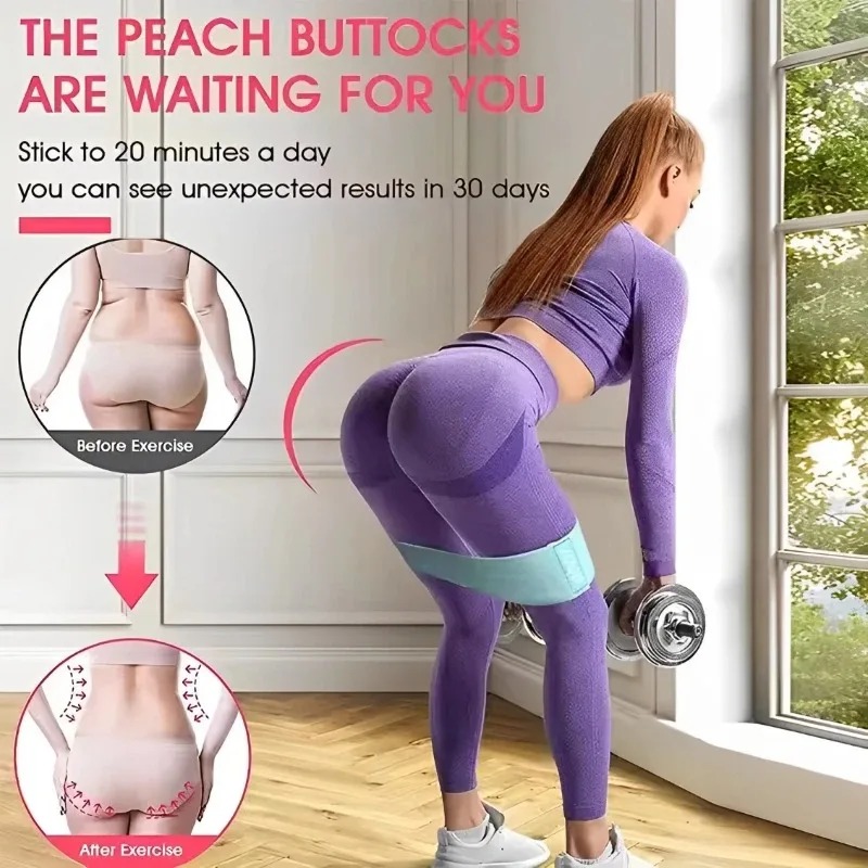 3Pcs Fabric Resistance Hip Boo - Home Gym Resistance Machine ulasan dan harga