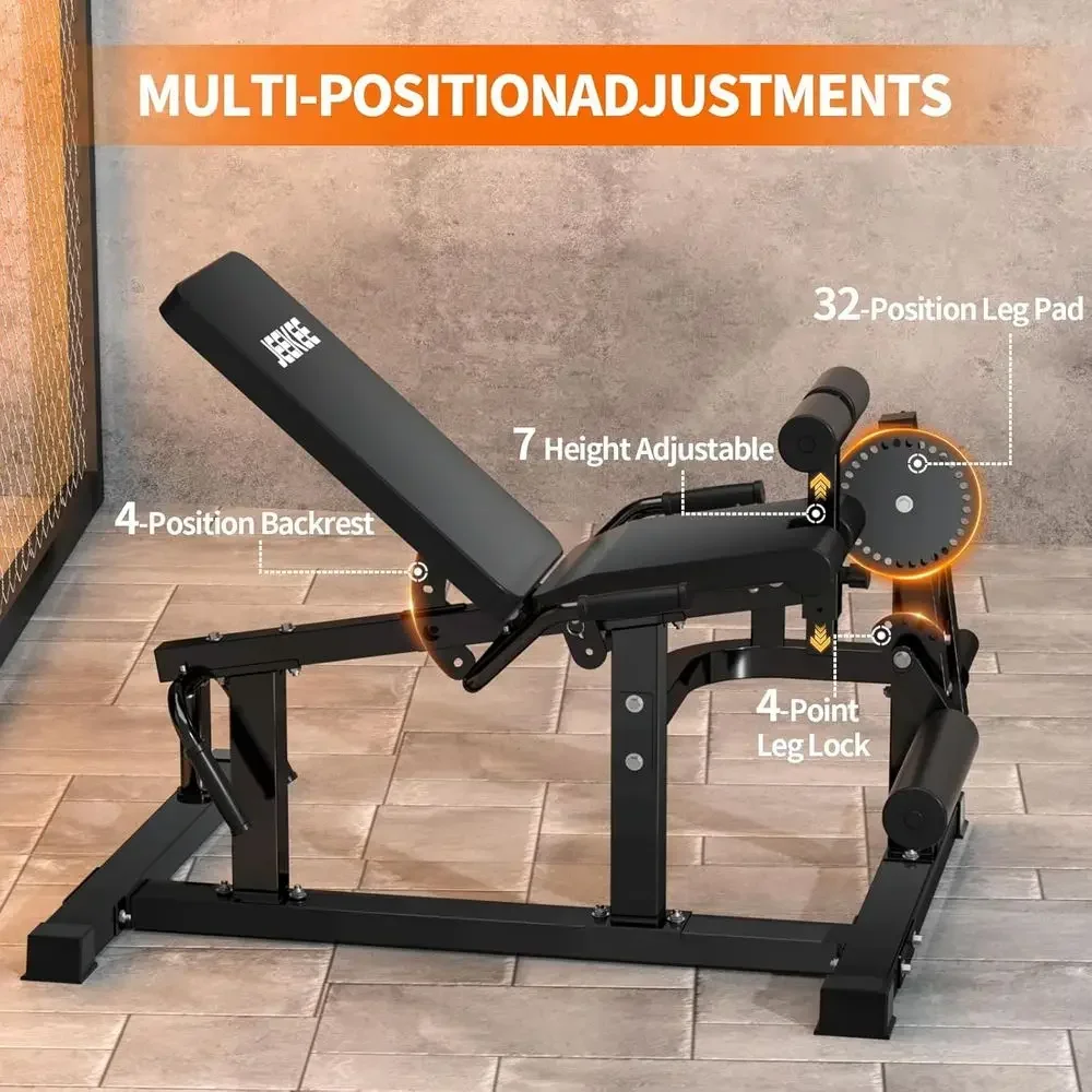 700LB Capacity Plate Loaded Le - Home Gym Quad ulasan dan harga
