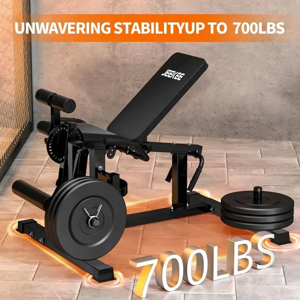 700LB Capacity Plate Loaded Le - Home Gym Quad ulasan dan harga