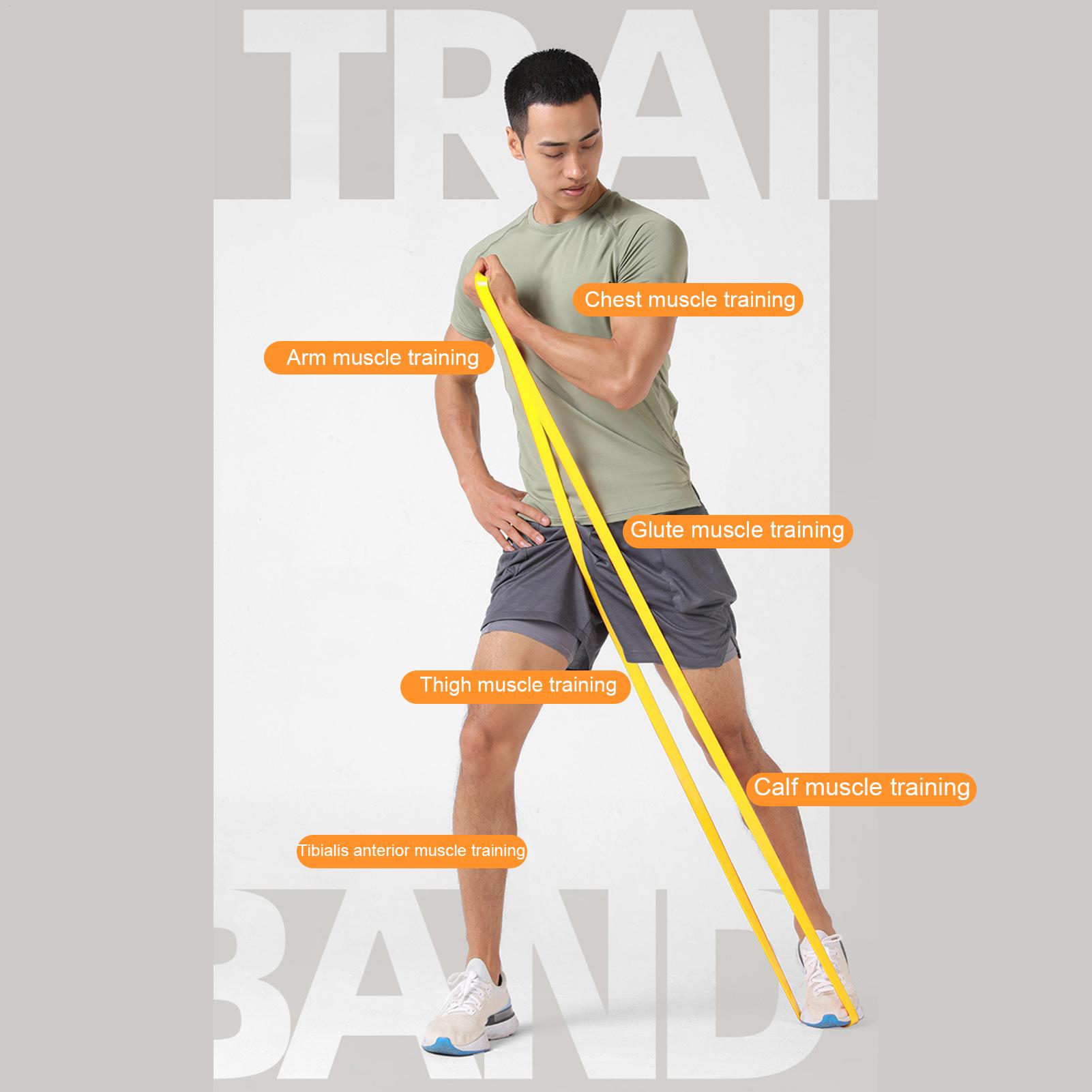 1pc Workout Resistance Bands E - Home Gym Resistance Machine ulasan dan harga