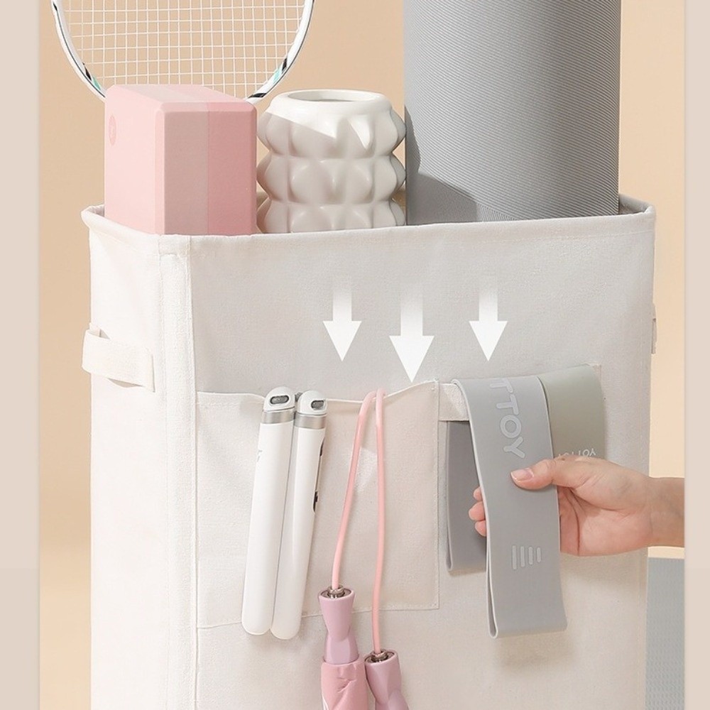 Folding Yoga Mat Storage Baske - Home Gym Yoga Storage ulasan dan harga