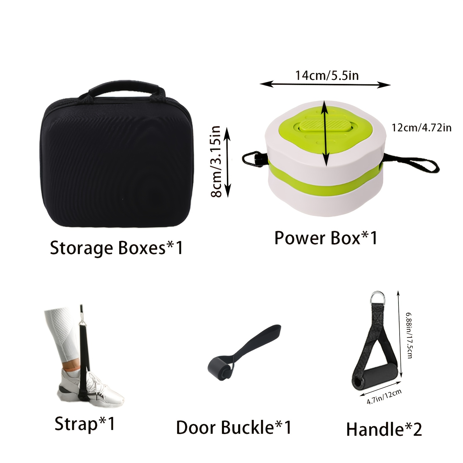 Portable Retractable Cable Tra - Home Gym Cable ulasan dan harga