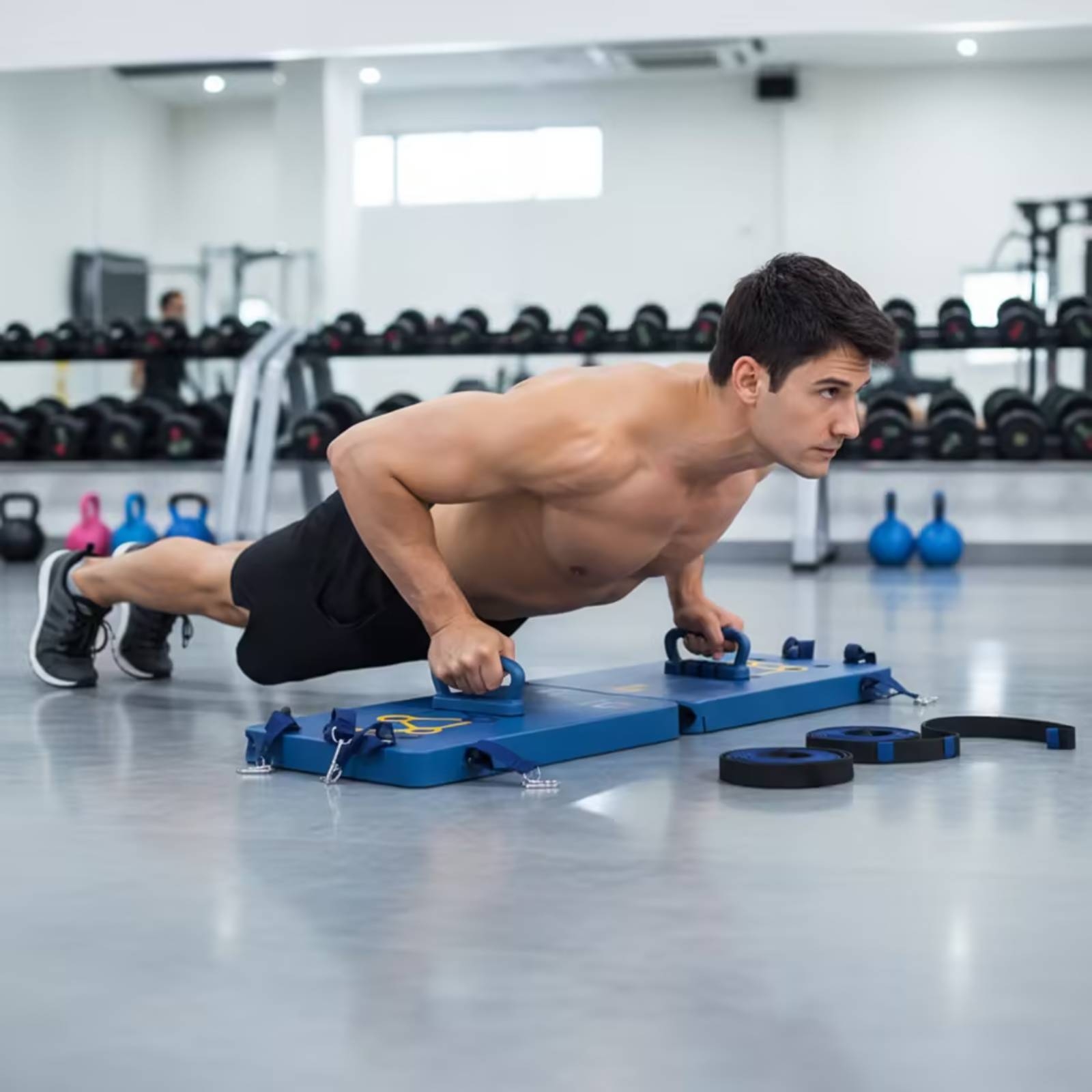 Push up Board with Handles Fol - Home Gym For Small Spaces ulasan dan harga