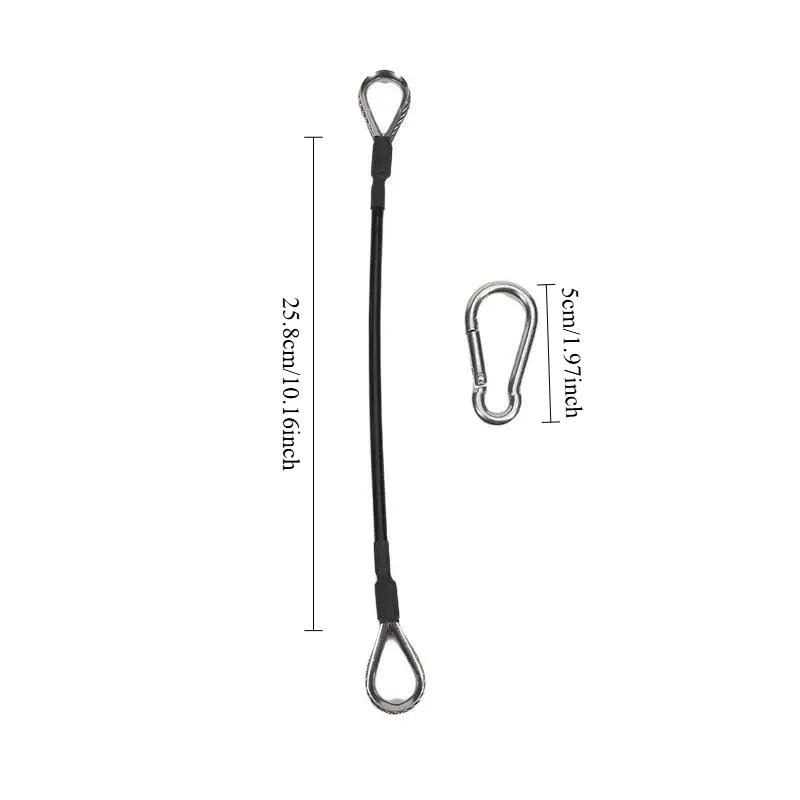 1Pc 25cm Gym Cable Extension C - Home Gym Bowflex Machine ulasan dan harga