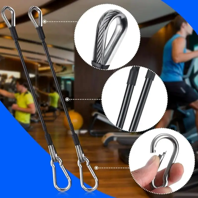 1Pc 25cm Gym Cable Extension C - Home Gym Bowflex Machine ulasan dan harga