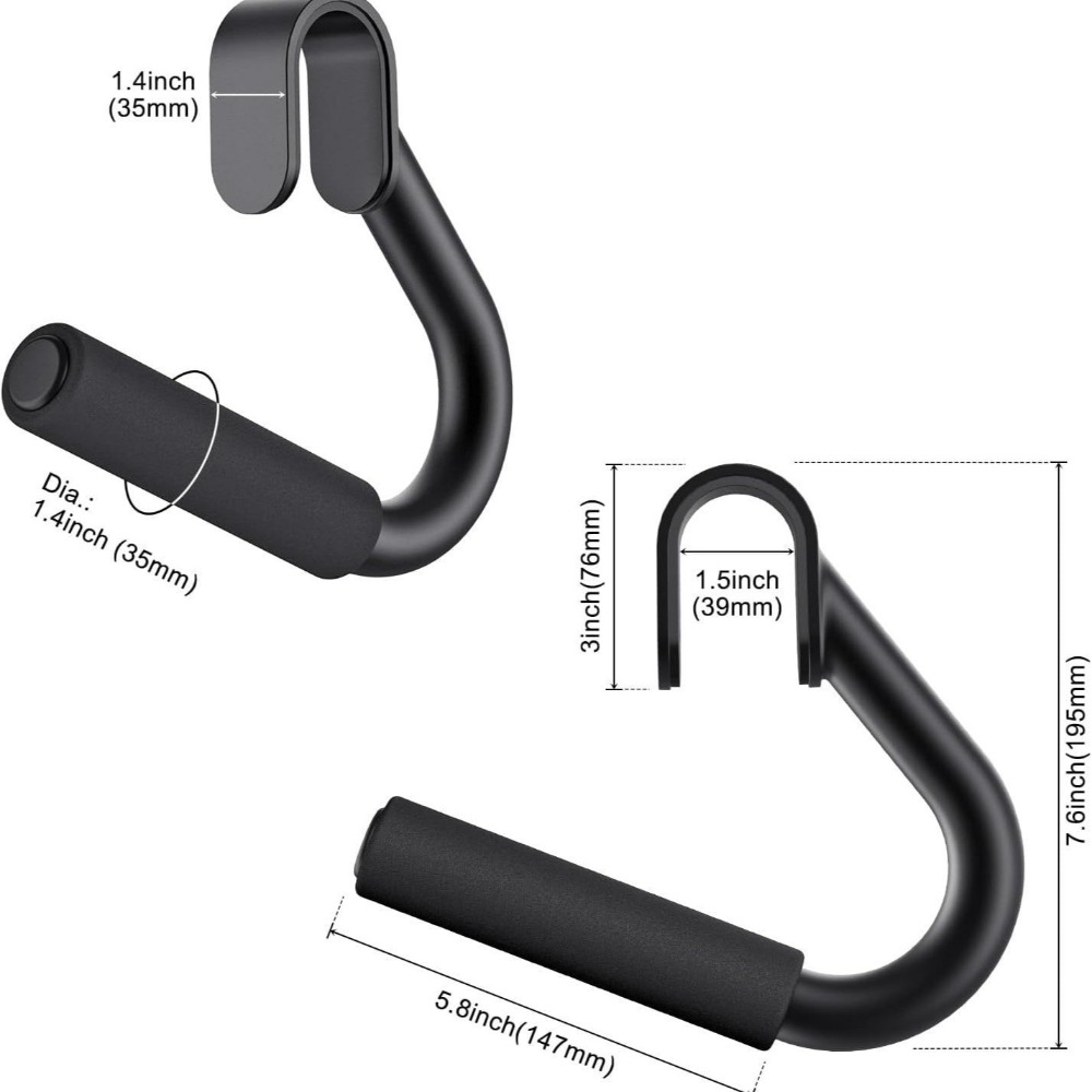 1 Pair Fitness Handle Multifun - Home Gym Cable ulasan dan harga