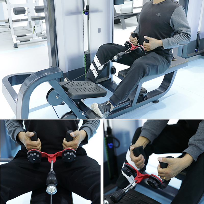Adjustable Fitness Lat Pull Do - Home Gym Cable ulasan dan harga